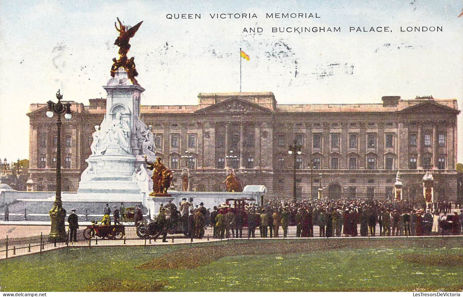 ANGLETERRE - London - Queen Victoria Memorial And Buckingham Palace - Carte Postale Ancienne - Buckingham Palace