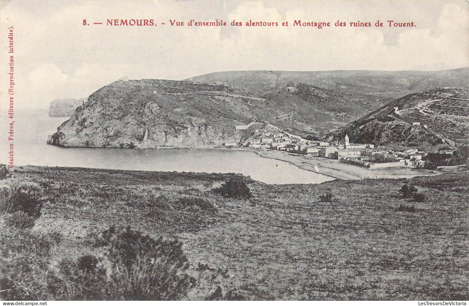 FRANCE - 77 - Nemours - Vue D'ensemble Des Alentours Et Montagne Des Ruines De Touent - Carte Postale Ancienne - Nemours