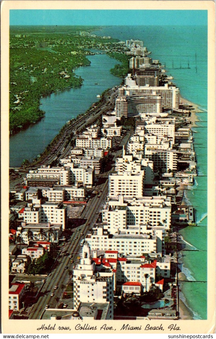 Florida Miami Beach Collins Avenue Hotel Row 1965 - Miami Beach