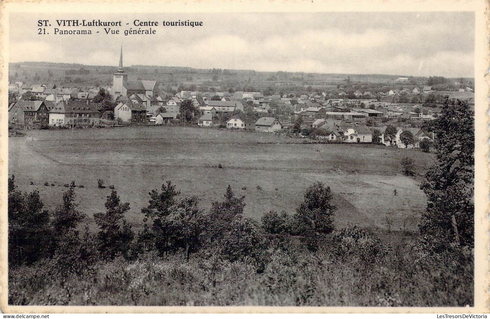 BELGIQUE - Saint-Vith - Centre Touristique - Panorama - Vue Générale - Carte Postale Ancienne - Saint-Vith - Sankt Vith