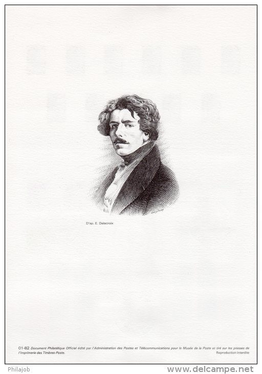 " REPUBLIQUE TYPE LIBERTE " Sur Document Philatélique Officiel De 4 Pages De 1982. N° YT 2178 à 2189. Parfait état. DPO - 1982-1990 Liberté De Gandon