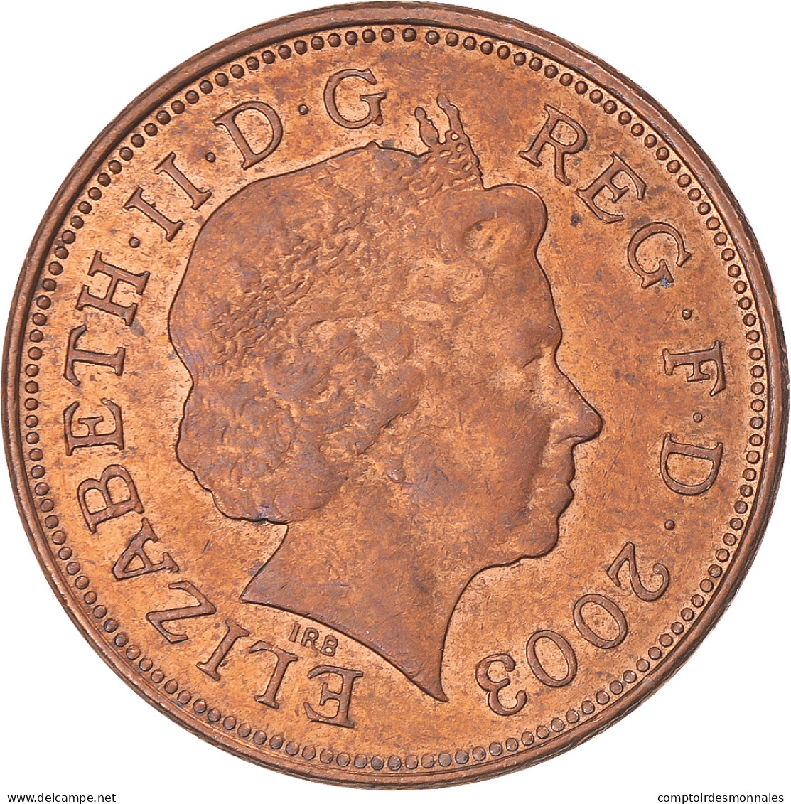 Monnaie, Grande-Bretagne, 2 Pence, 2003 - 2 Pence & 2 New Pence