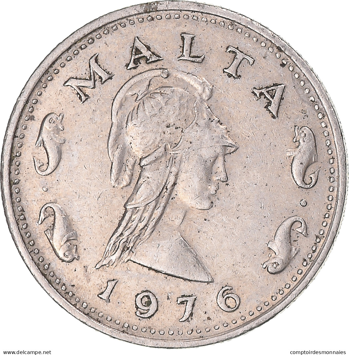 Monnaie, Malte, 2 Cents, 1976 - Malta