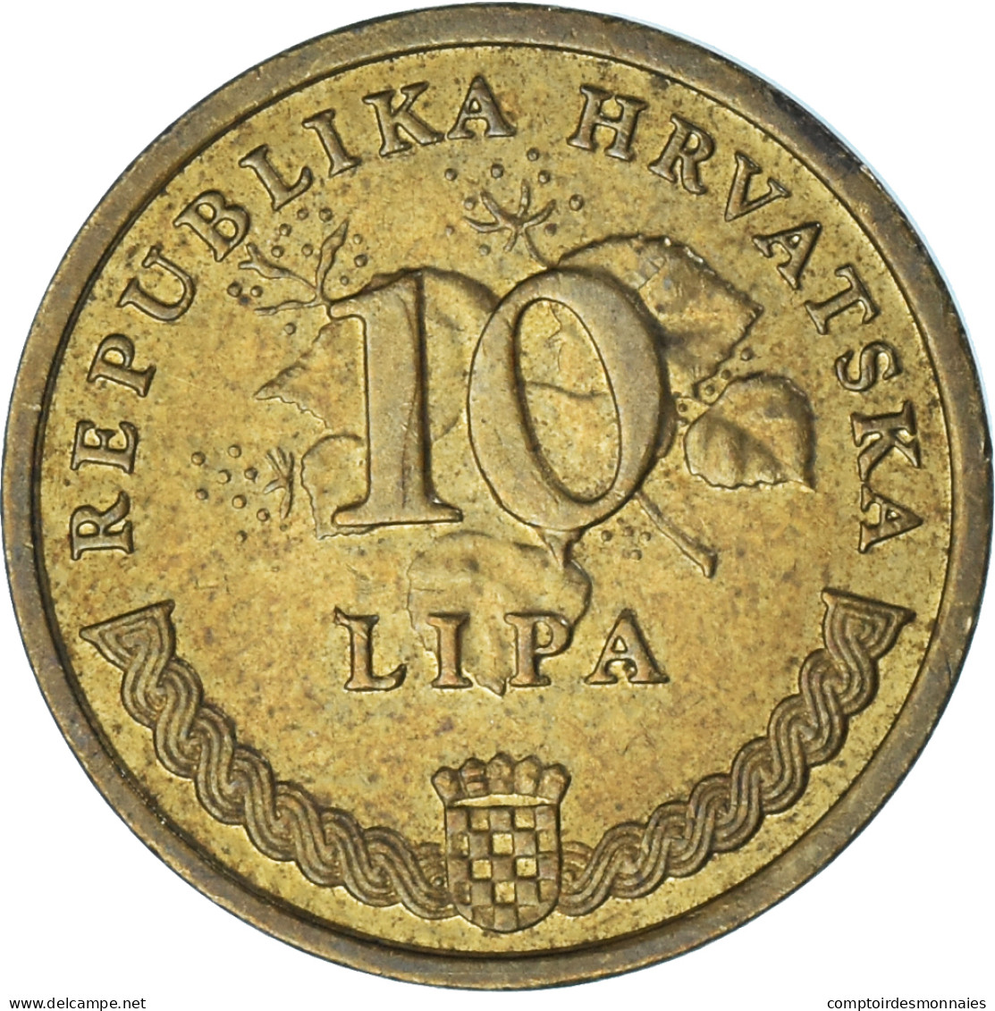 Monnaie, Croatie, 10 Lipa, 2007 - Croatia