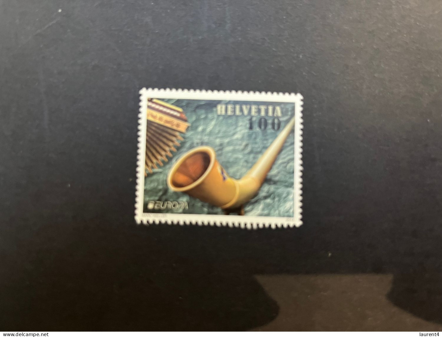 6-8-2023 (stamp) EUROPA CEPT - Mint / Neuf - 2014  - Switzerland (pipe) - 2014