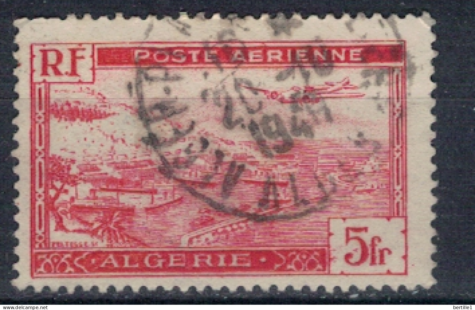 ALGERIE      N°  YVERT  PA 1 ( 2 )  Oblitéré ( OB 11/46   ) - Poste Aérienne