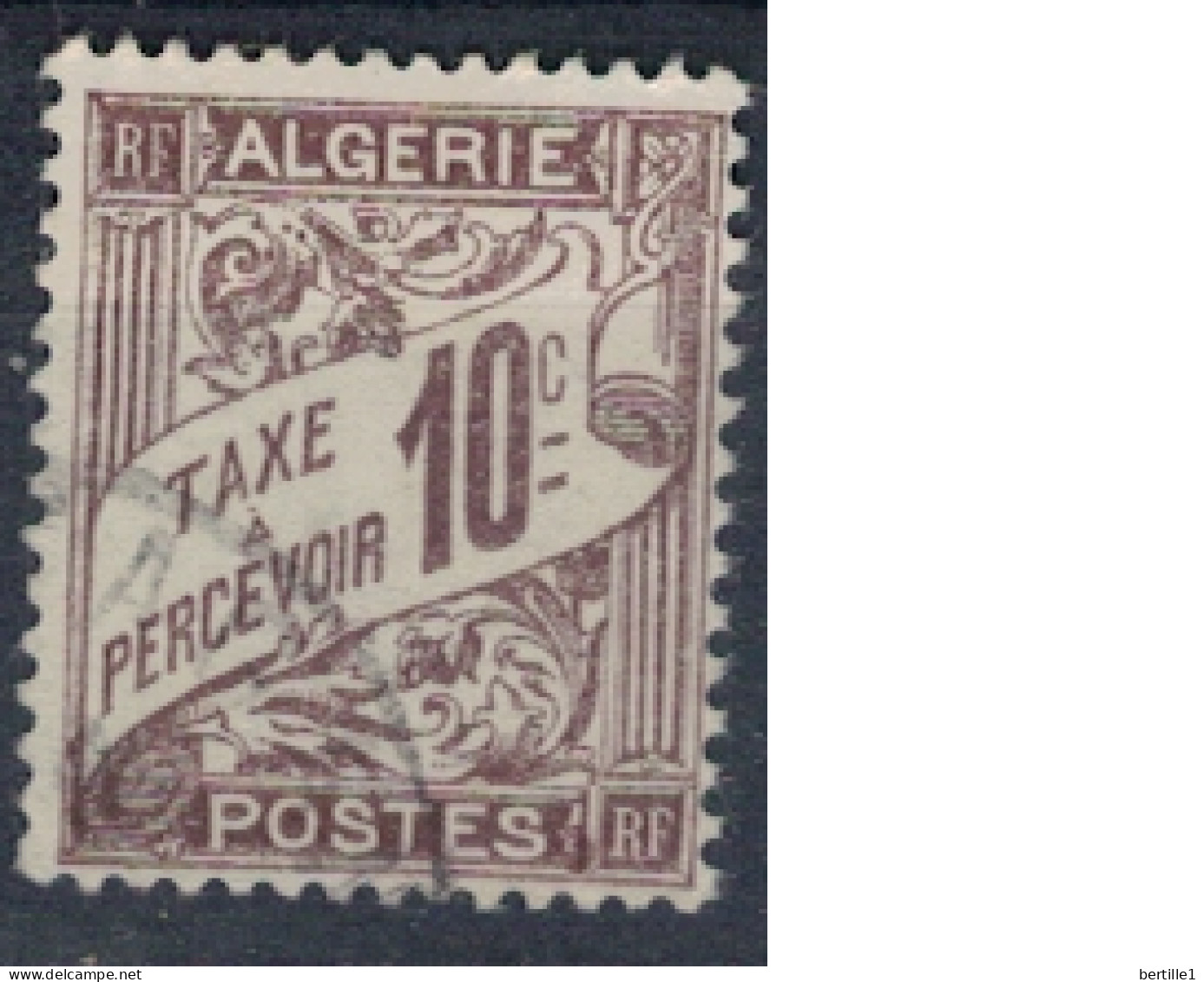 ALGERIE      N°  YVERT  TAXE 2  Oblitéré ( OB 11/47  ) - Timbres-taxe