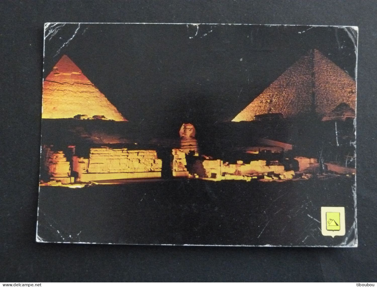 EGYPTE EGYPT AVEC YT PA 133 TEMPLE ABOU SIMBEL - SPHINX PYRAMIDE GIZA GUIZEH - Covers & Documents