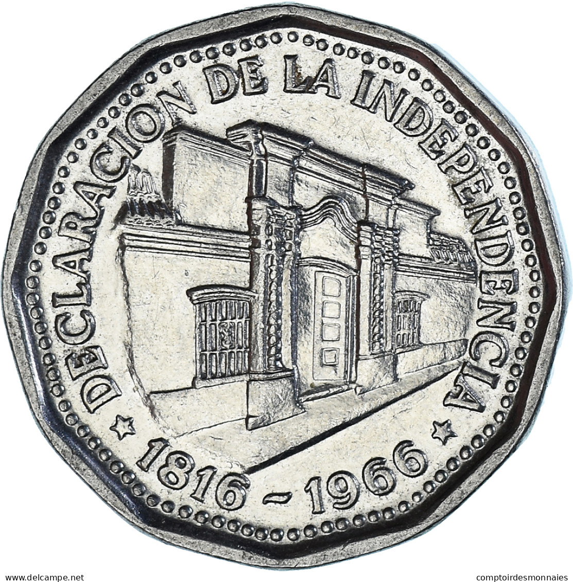 Monnaie, Argentine, 10 Pesos, 1966 - Argentine