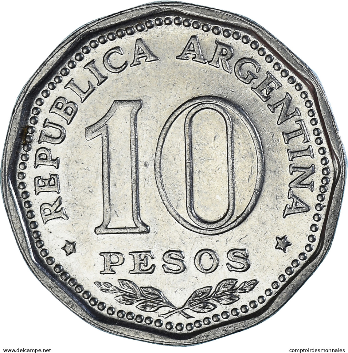 Monnaie, Argentine, 10 Pesos, 1966 - Argentine