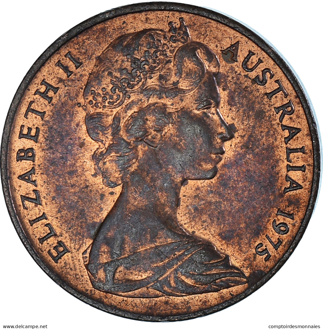 Monnaie, Australie, 2 Cents, 1975 - 2 Cents