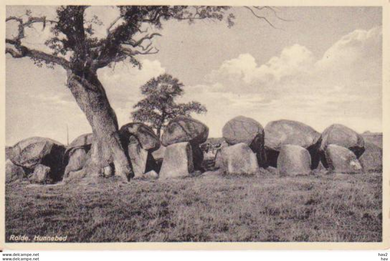 Rolde Hunnebed Ca. 1930 RY12994 - Dolmen & Menhirs