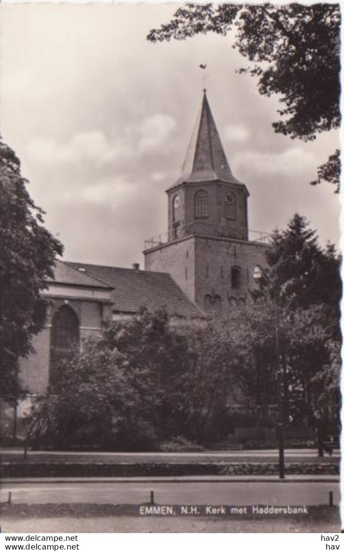 Emmen N.H.Kerk Met Haddersbank RY12827 - Emmen