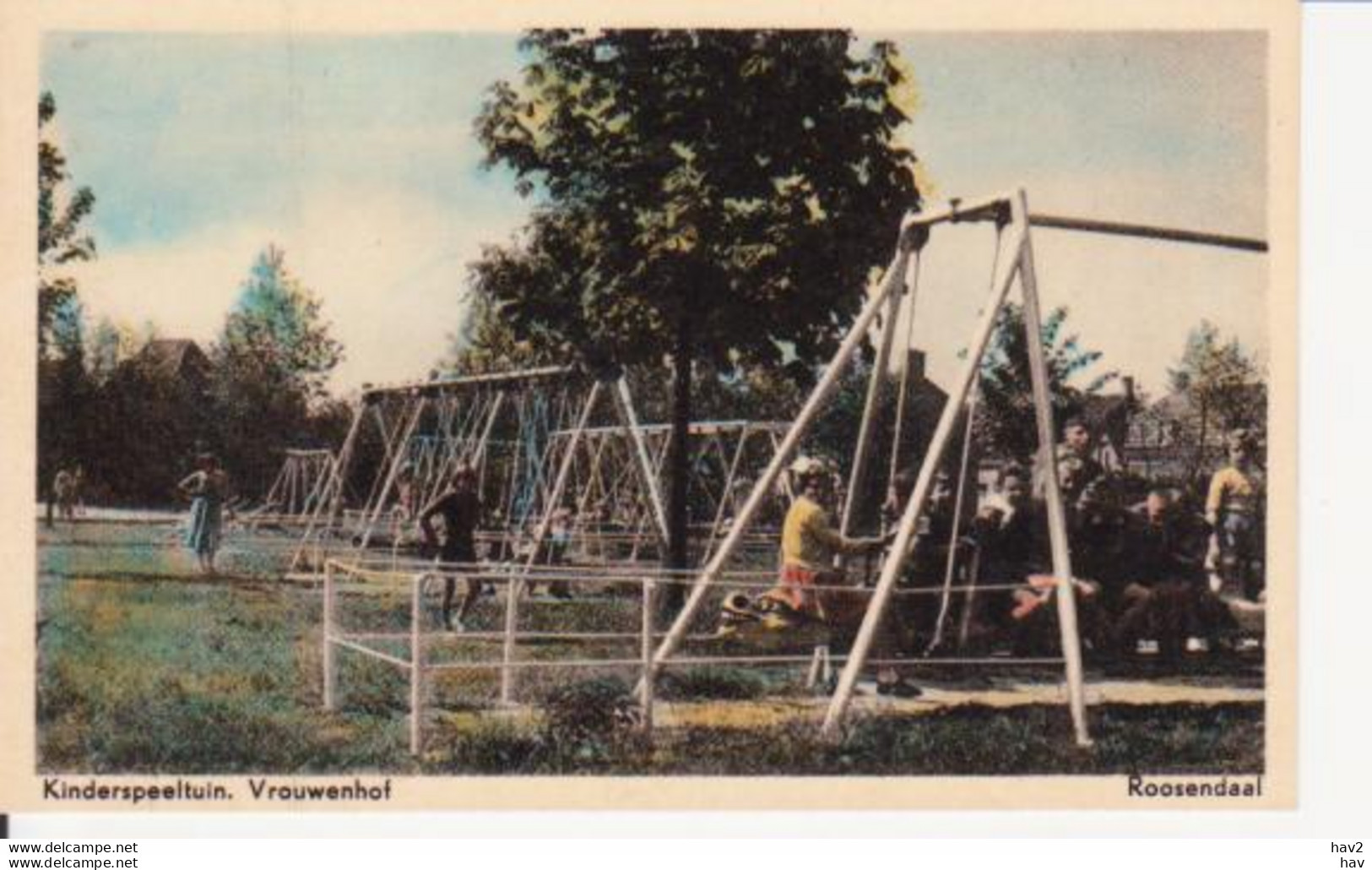 Roosendaal Vrouwenhof Speeltuin 1961 RY12490 - Roosendaal