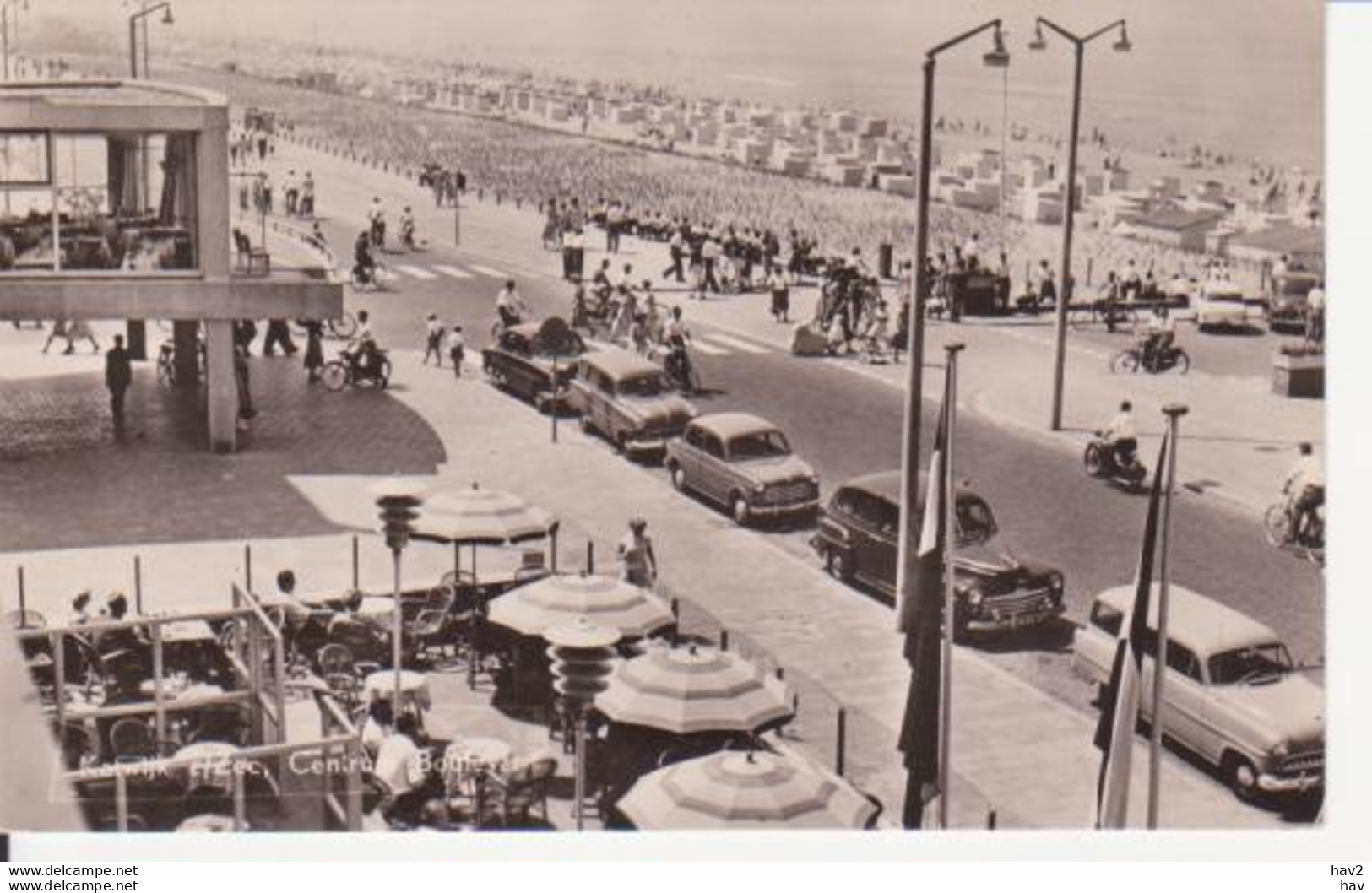 Katwijk Aan Zee Boulevard, Auto's 1956 RY12378 - Katwijk (aan Zee)