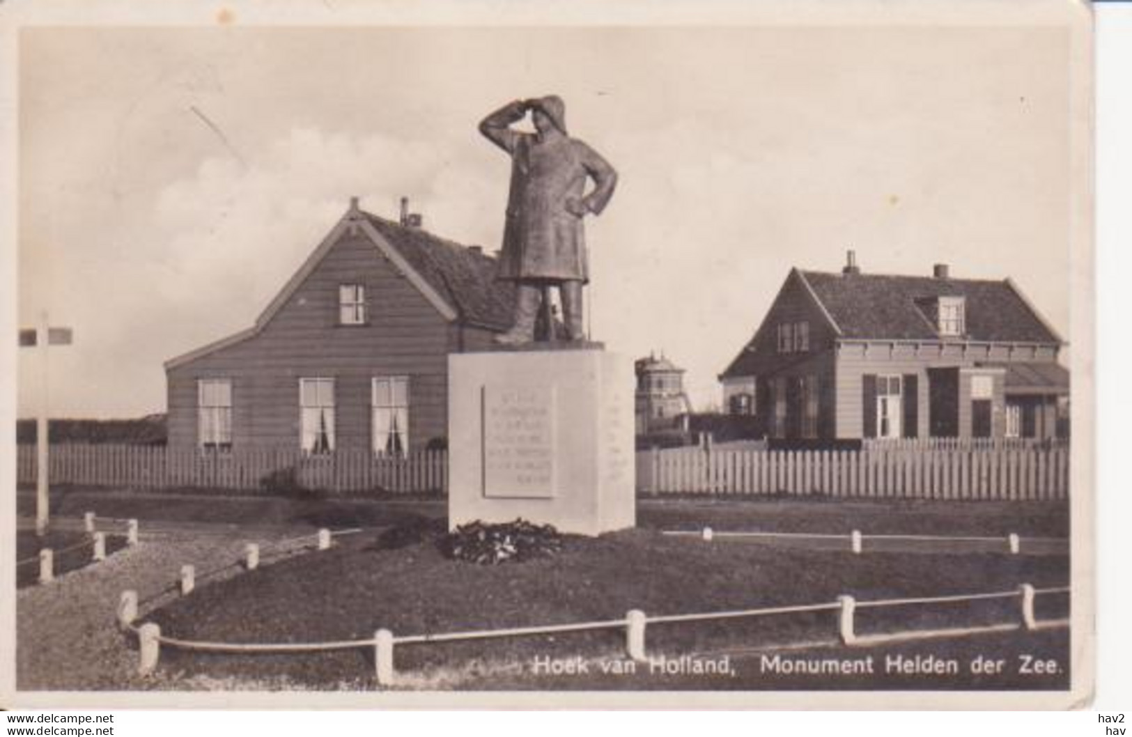 Hoek Van Holland Helden Der Zee Monument 1931 RY12365 - Hoek Van Holland