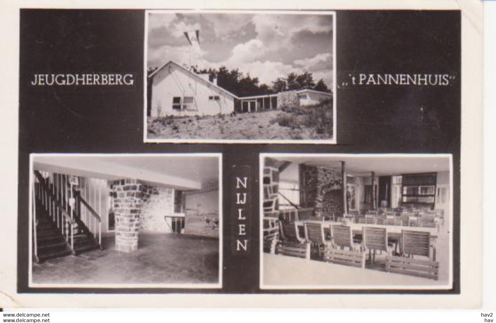 Nijlen Jeugdherberg Pannenhuis 1953 RY12167 - Nijlen