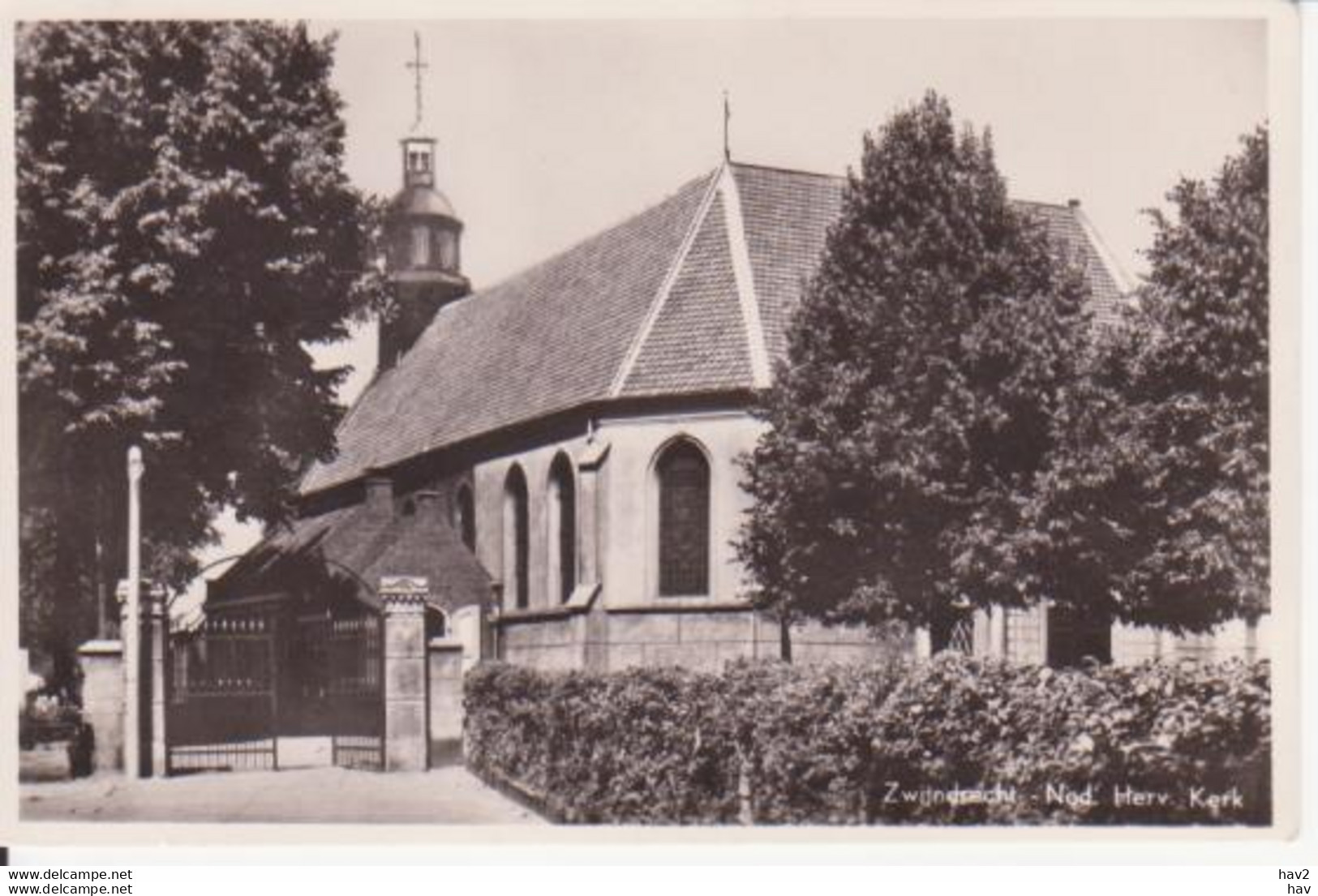 Zwijndrecht N.H. Kerk 1955 RY11936 - Zwijndrecht