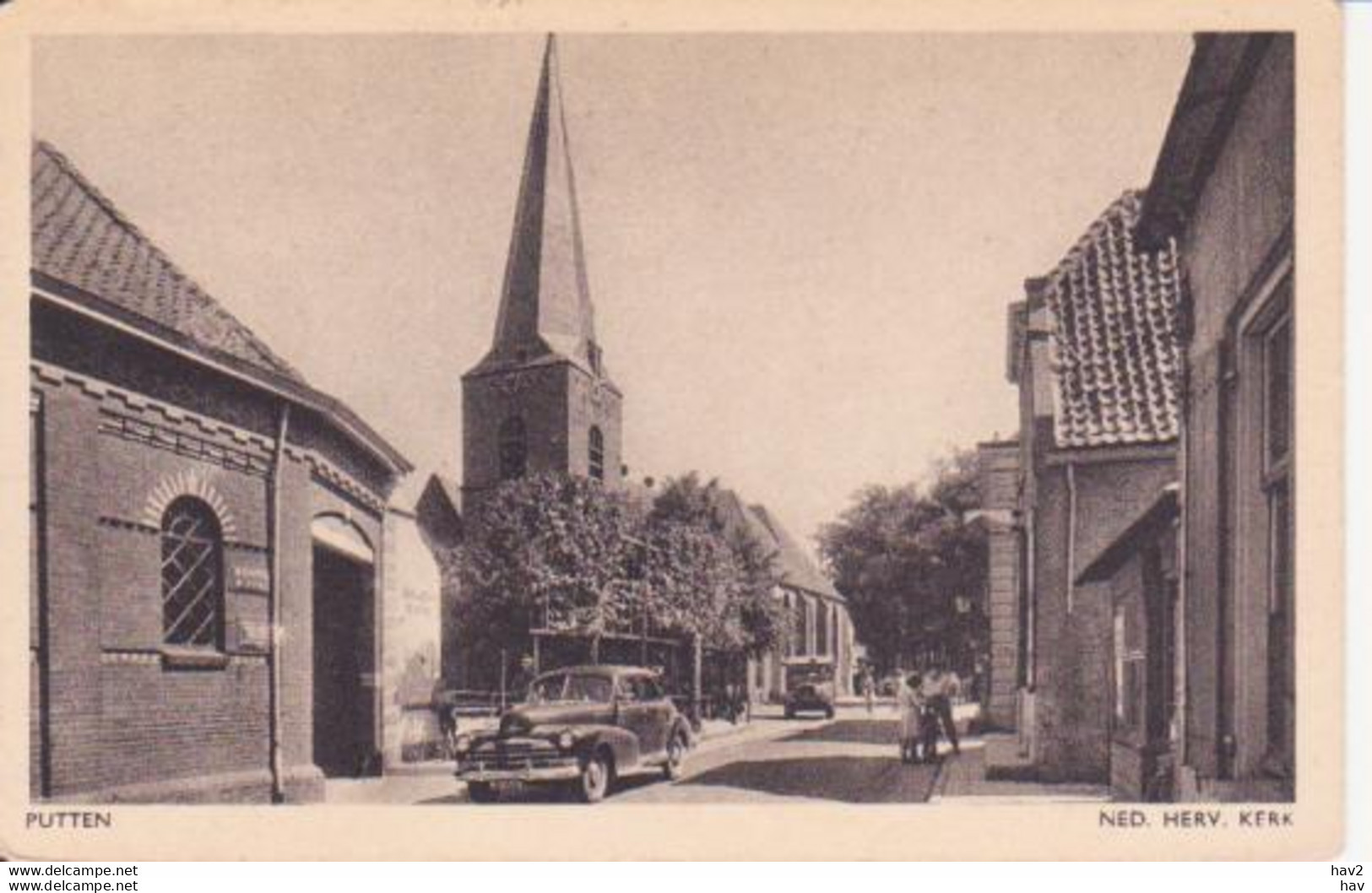 Putten N.H. Kerk, Auto RY13927 - Putten