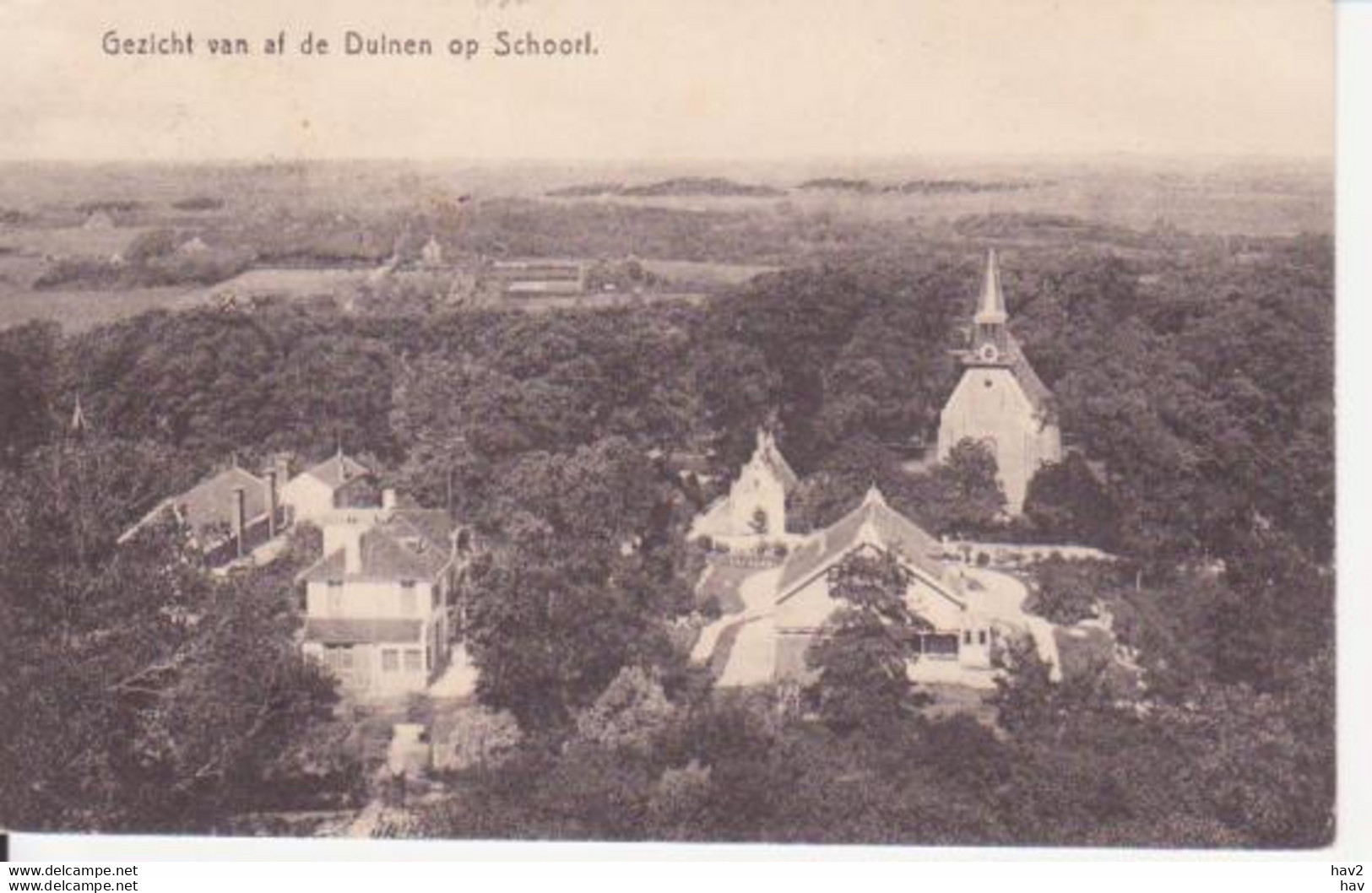 Schoorl Vanaf De Duinen 1915  RY13913 - Schoorl