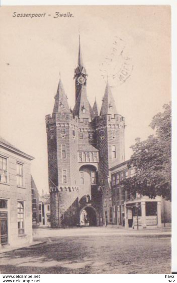 Zwolle Sassenpoort 1917  RY13664 - Zwolle