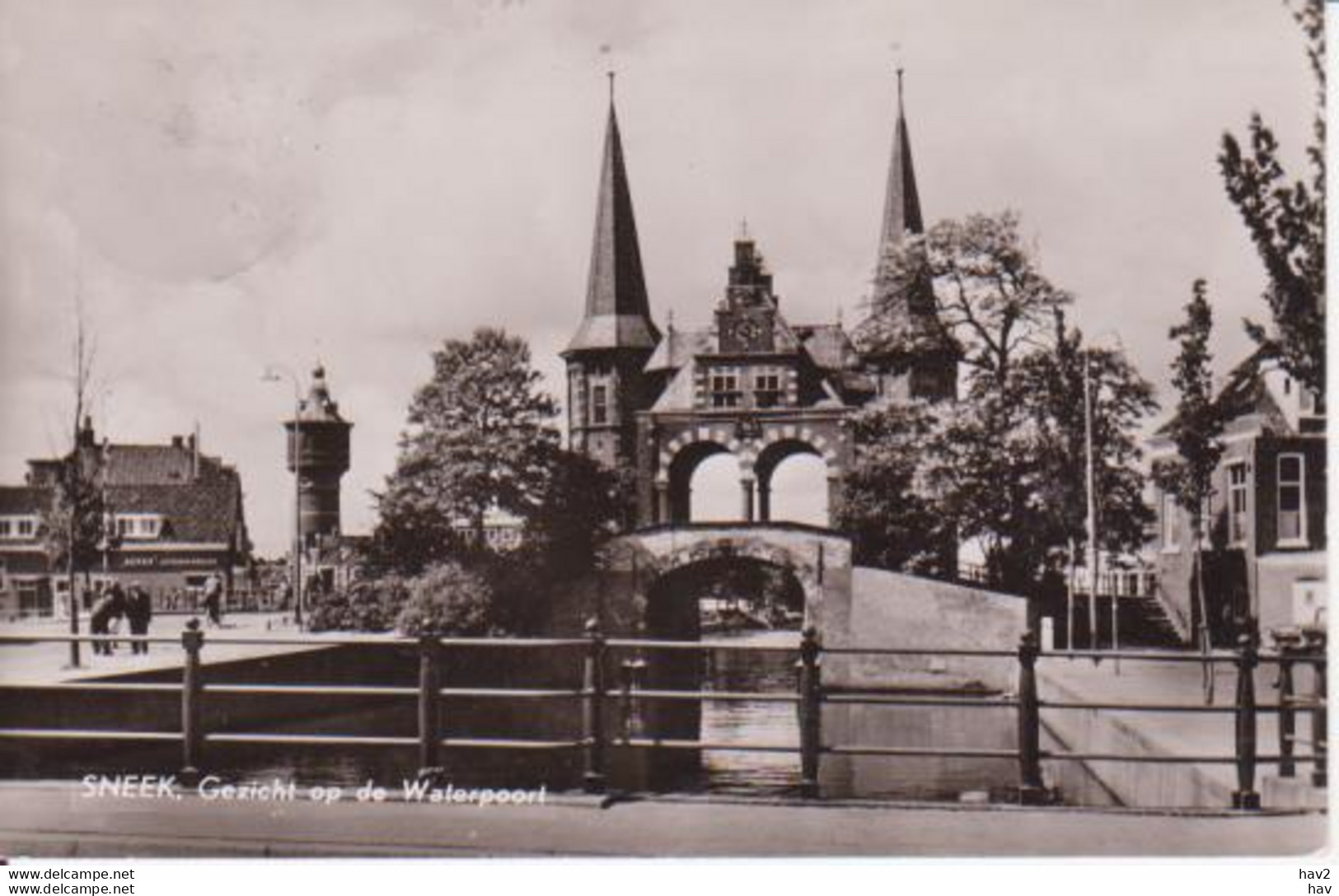 Sneek Gezicht Op Waterpoort RY13625 - Sneek