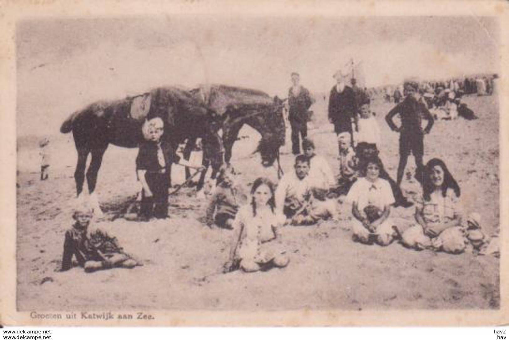 Katwijk Aan Zee Strand, Paard  RY13597 - Katwijk (aan Zee)