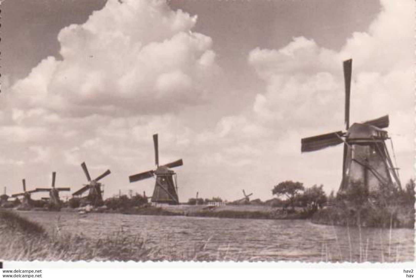 Kinderdijk Molens 1959 RY13581 - Kinderdijk