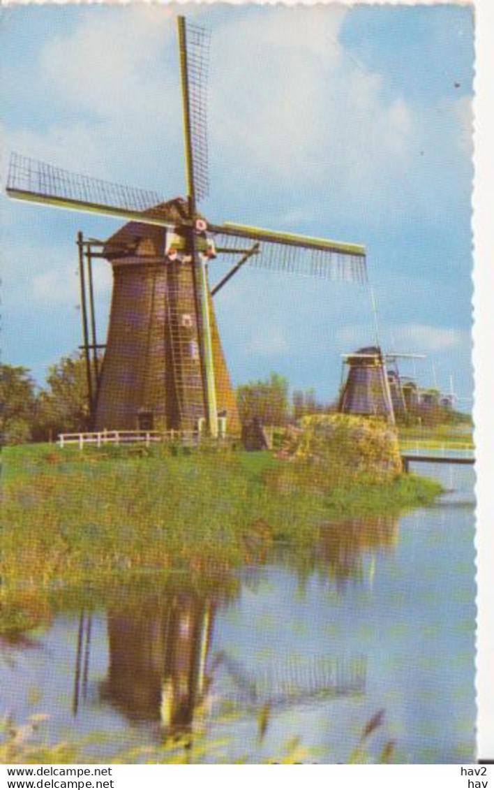 Elshout Bij Kinderdijk Molen 1958 RY13580 - Kinderdijk