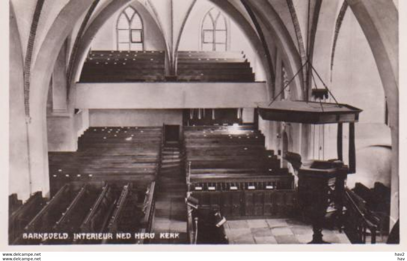 Barneveld N.H.  Kerk Interieur  RY13556 - Barneveld