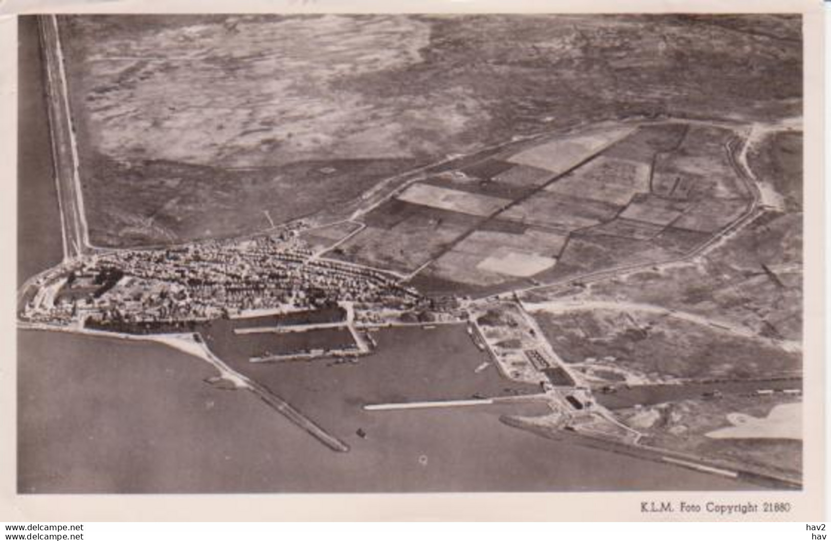 Urk 1947 KLM Foto Urk En N.O.P  RY13483 - Urk