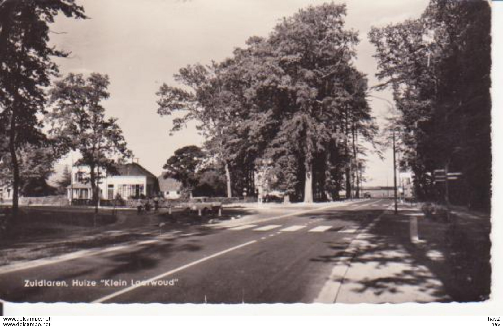 Zuidlaren Huize Klein Laerwoud 1963 RY13442 - Zuidlaren