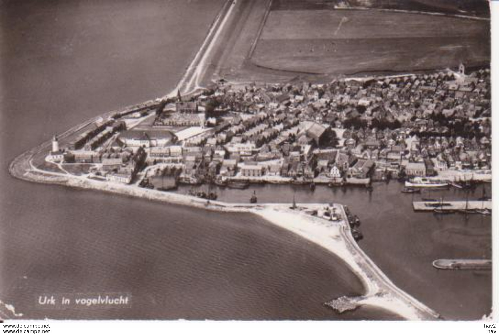 Urk In Vogelvlucht KLM Foto RY13350 - Urk