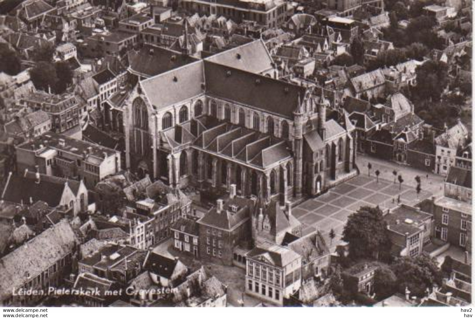 Leiden Pieterskerk, Gravestein KLM Foto RY13346 - Leiden