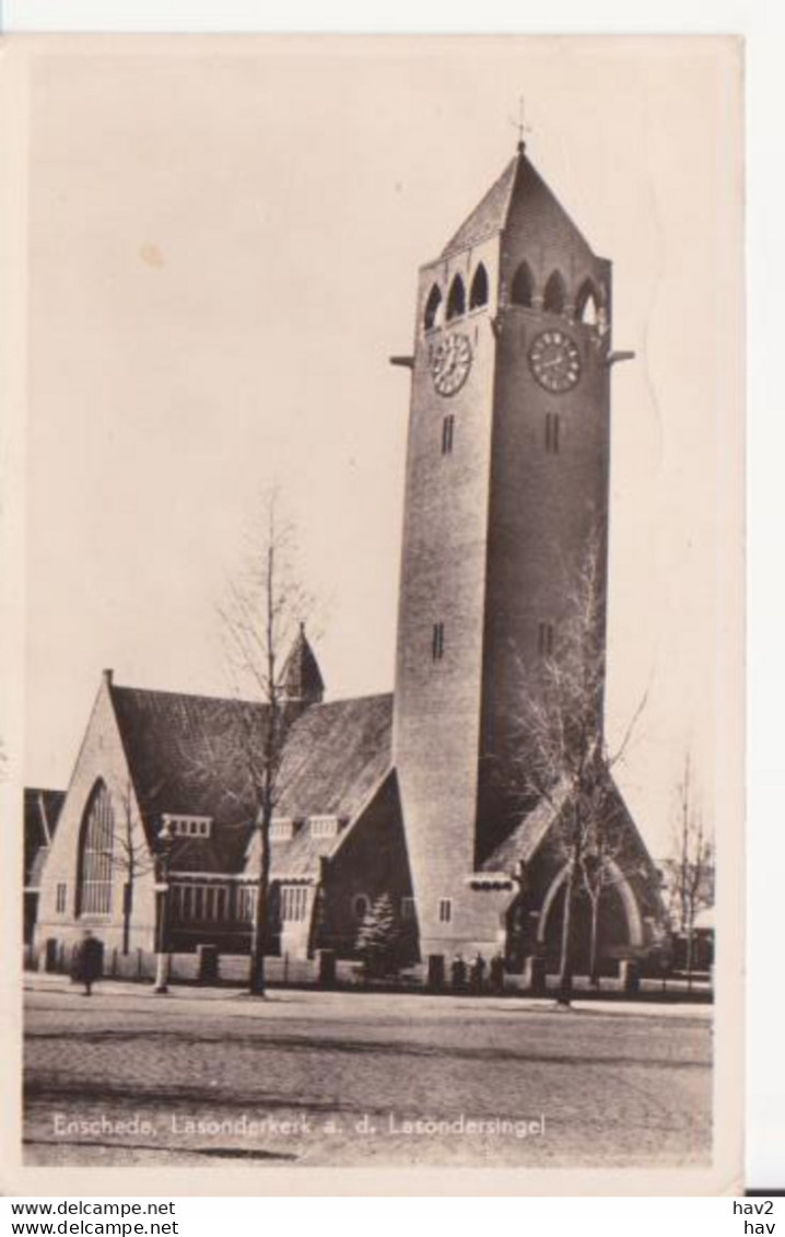 Enschede Lasonder Kerk 1951 RY14956 - Enschede