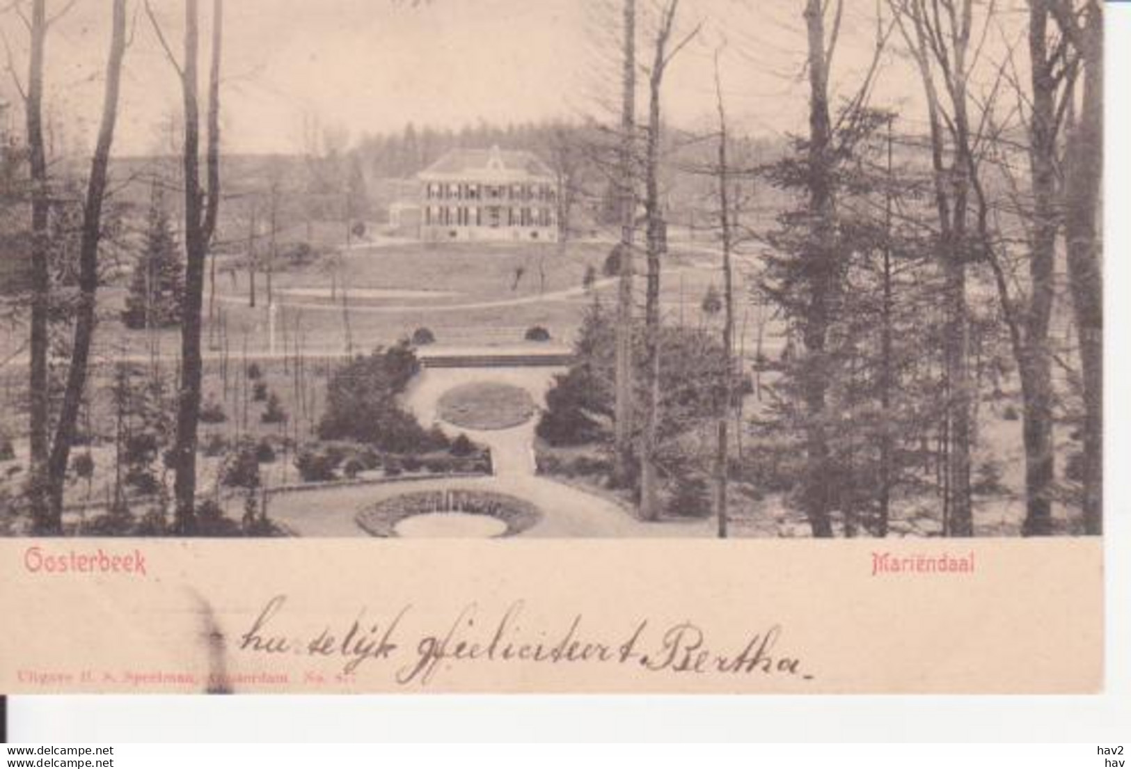 Oosterbeek Mariëndaal 1903 RY14736 - Oosterbeek