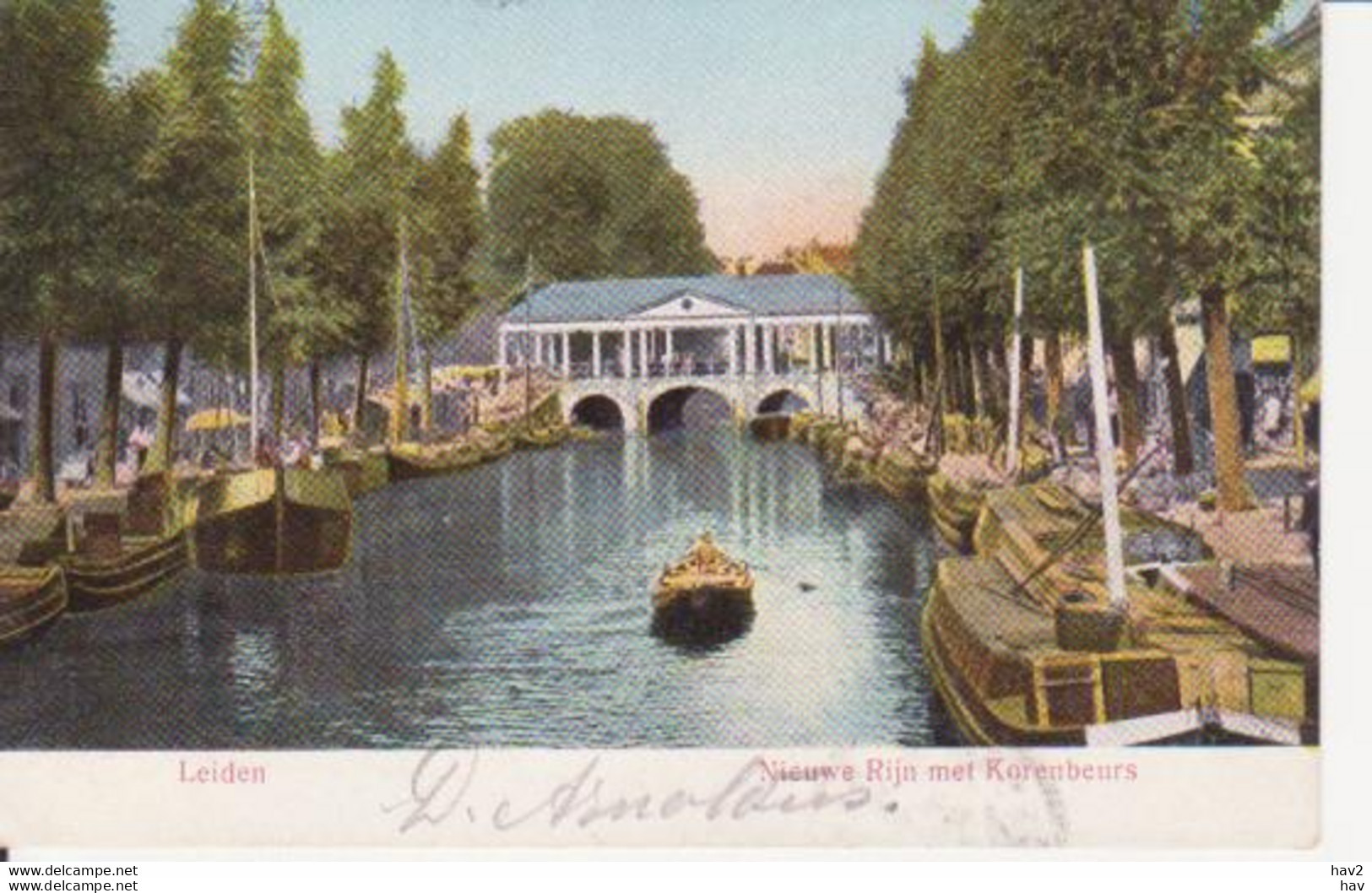 Leiden Nw. Rijn, Korenbeurs 1905 RY14266 - Leiden