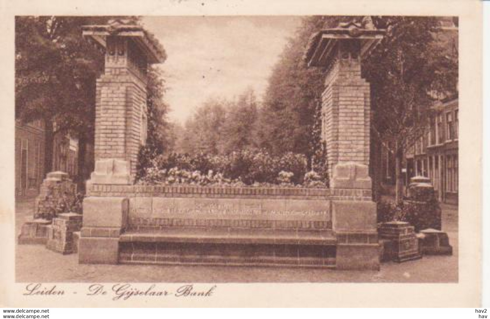 Leiden Gijsselaarbank 1920 RY14270 - Leiden