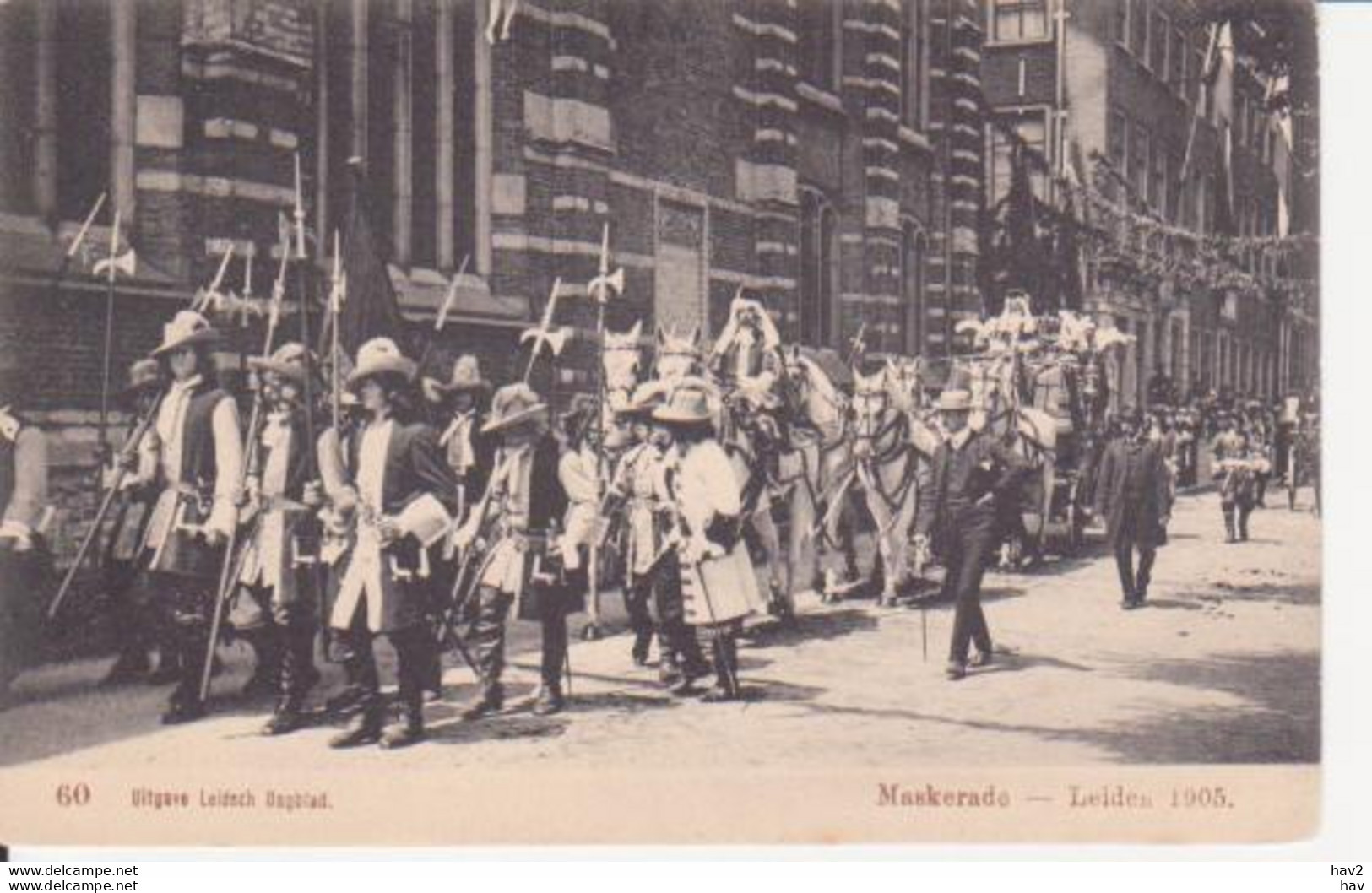 Leiden Maskerade 1905 RY14218 - Leiden