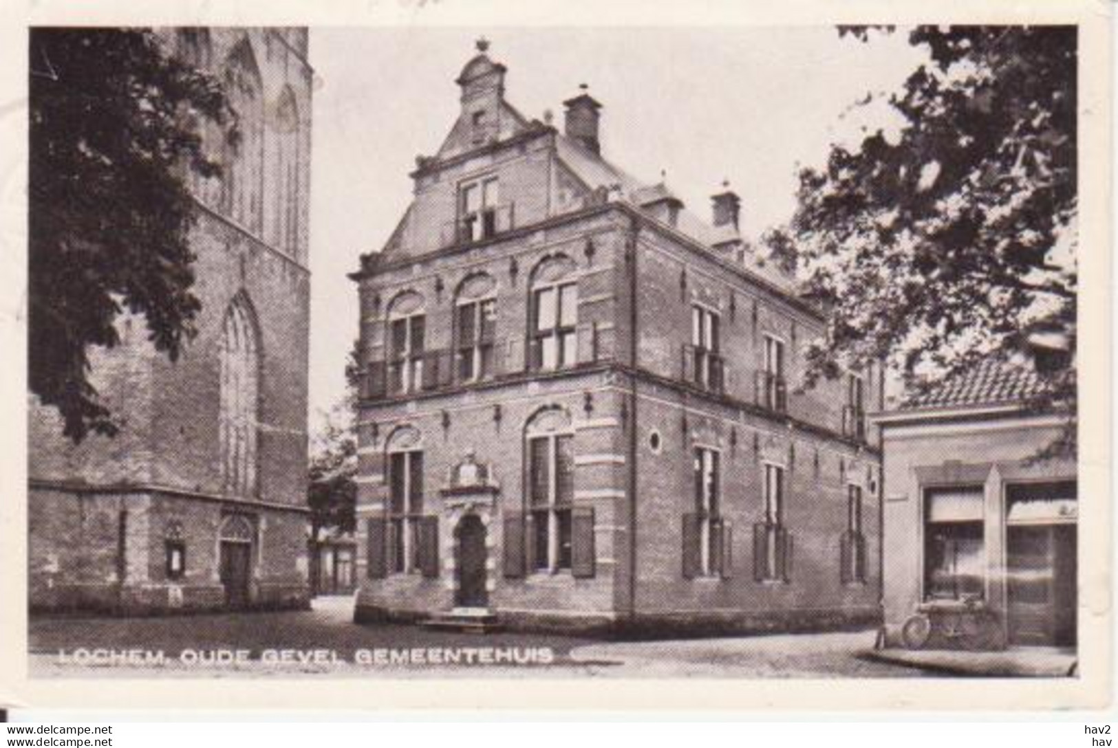 Lochem Gemeentehuis 1952 RY14051 - Lochem