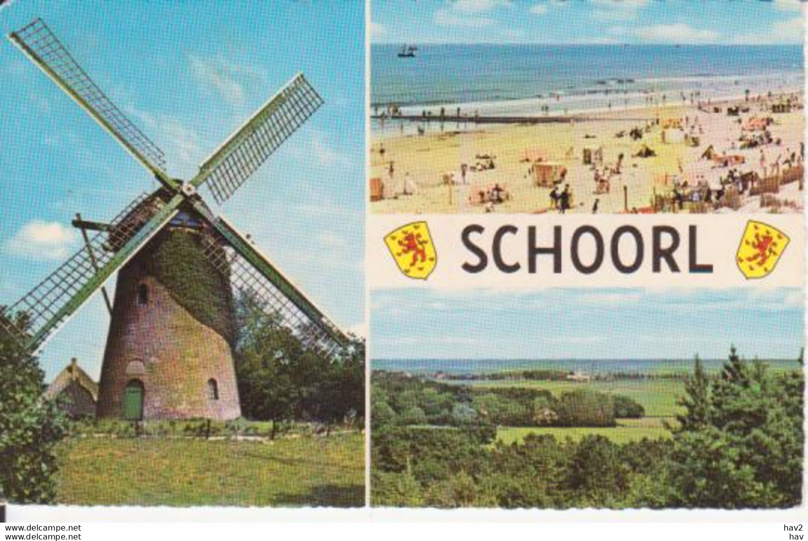 Schoorl 3-luik Met Molen RY16065 - Schoorl