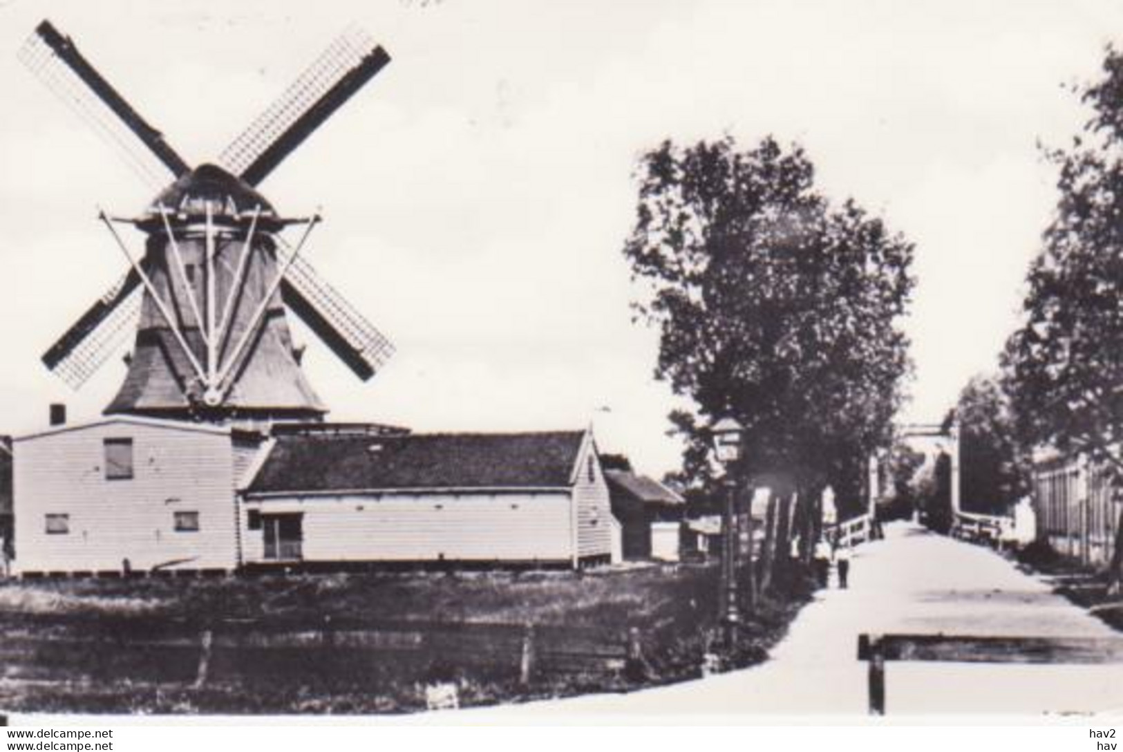 Koog A/d Zaan De Zwarte Bonsem Molen RY15888 - Zaanstreek