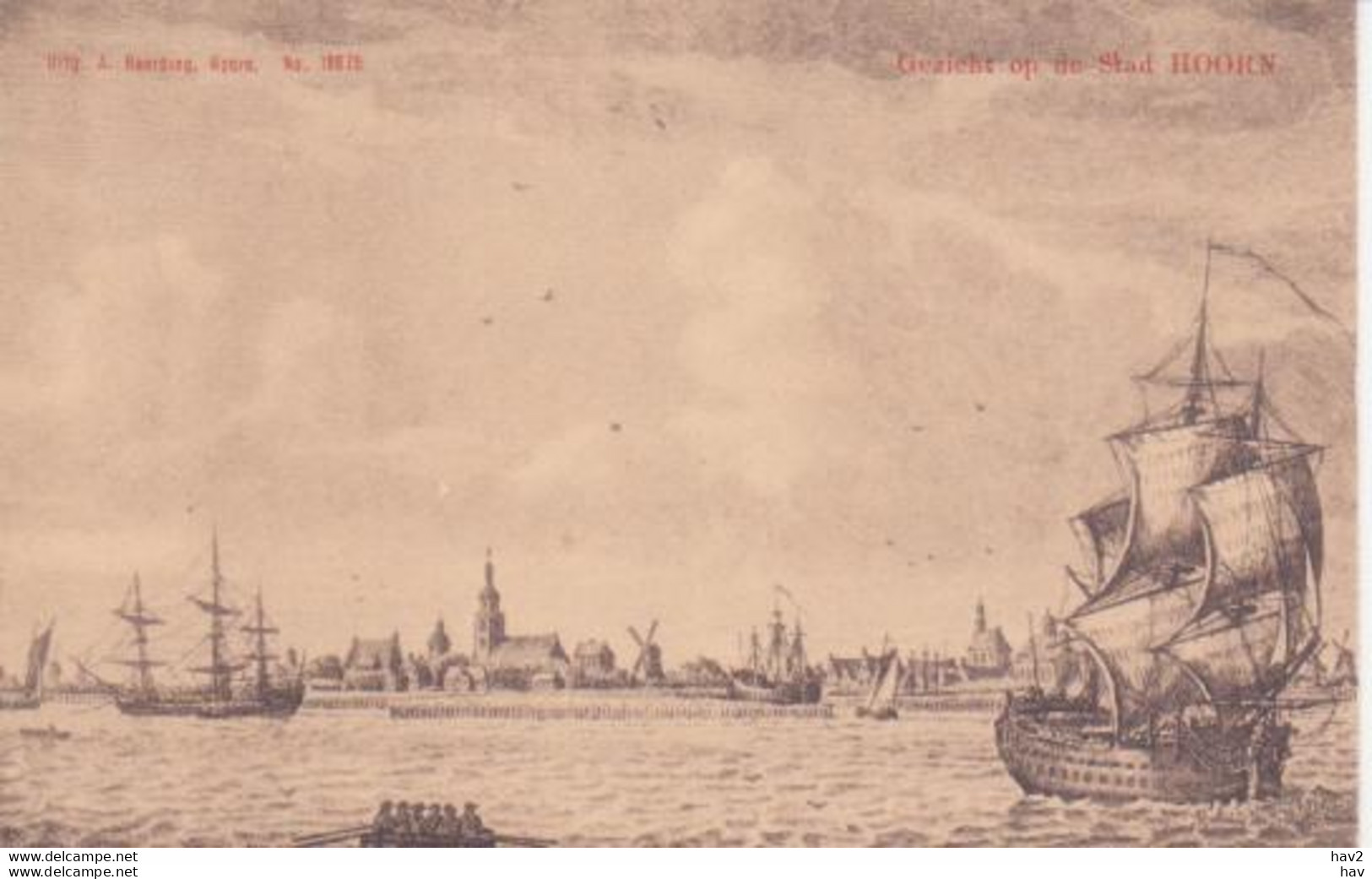 Hoorn Gezicht Op De Stad Ca. 1905 RY15377 - Hoorn