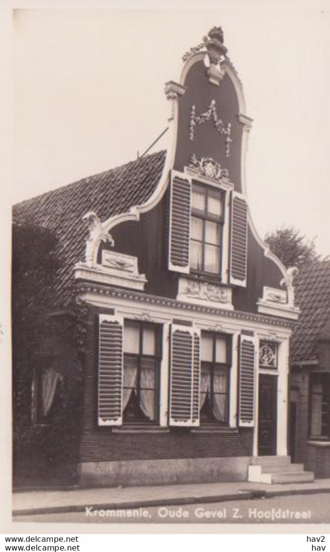 Krommenie Oude Gevel Z. Hoofdstraat RY15314 - Krommenie