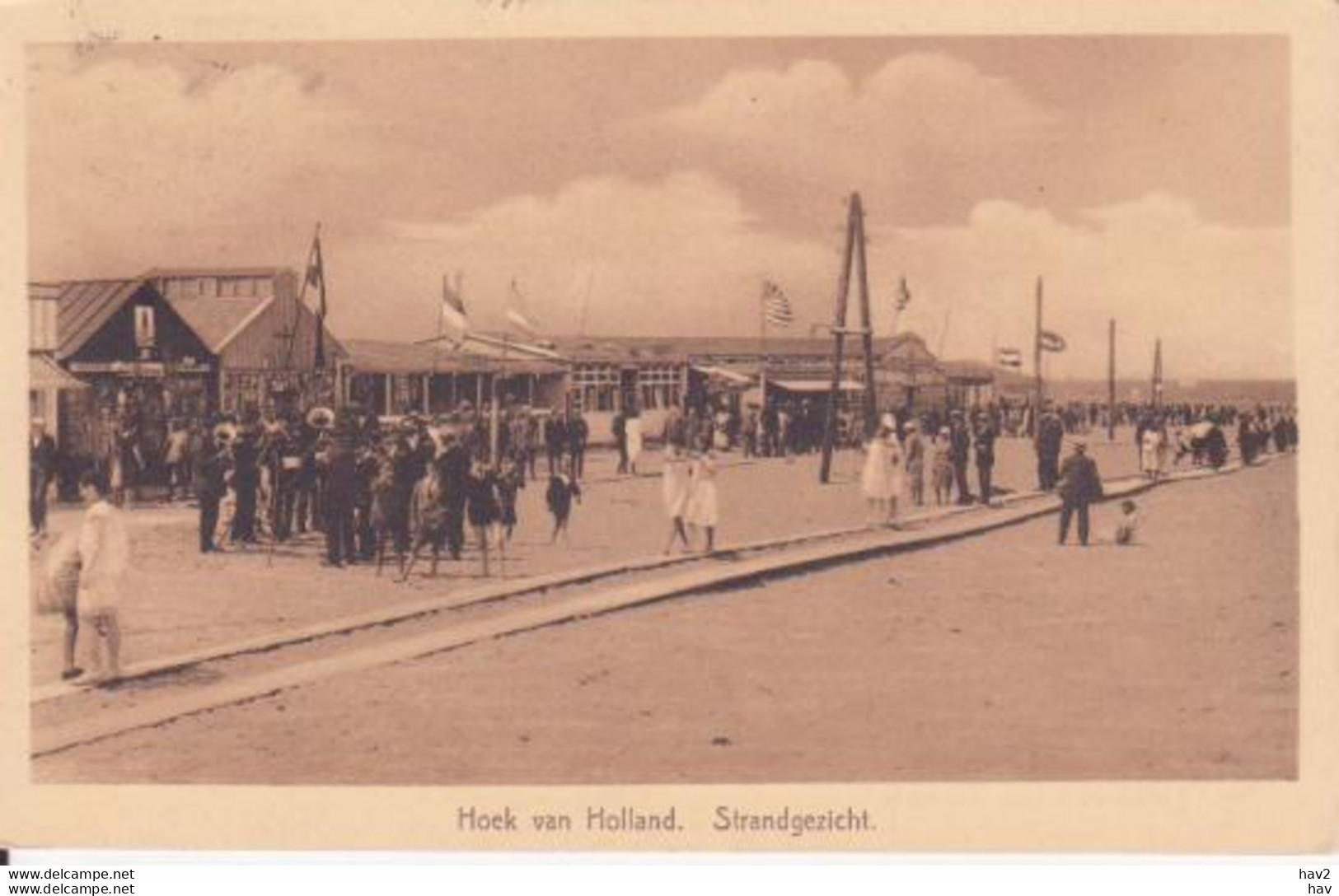 Hoek Van Holland Strandgezicht 1933 RY15187 - Hoek Van Holland