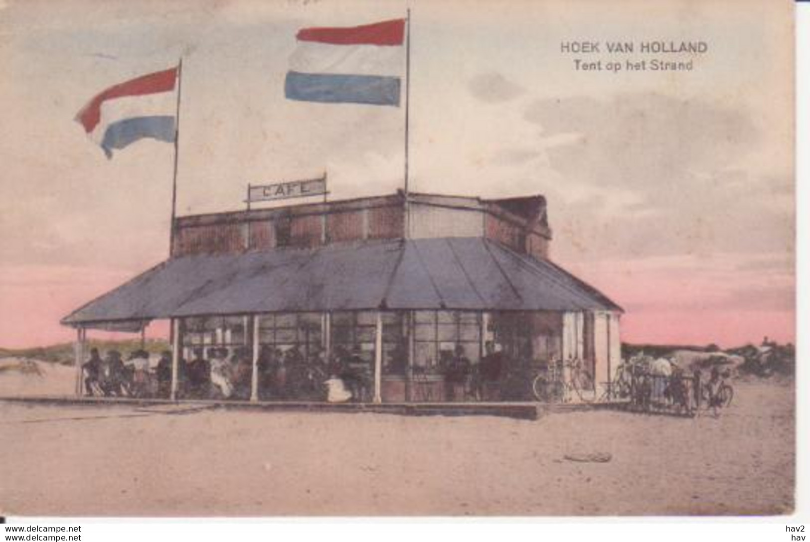 Hoek Van Holland Strandtent 1914 RY15185 - Hoek Van Holland