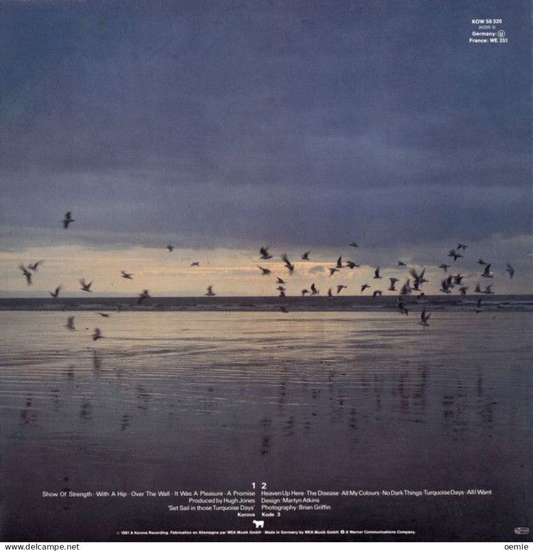 ECHO AND THE BUNNYMEN  / HEAVEN UP HERE - Other - English Music