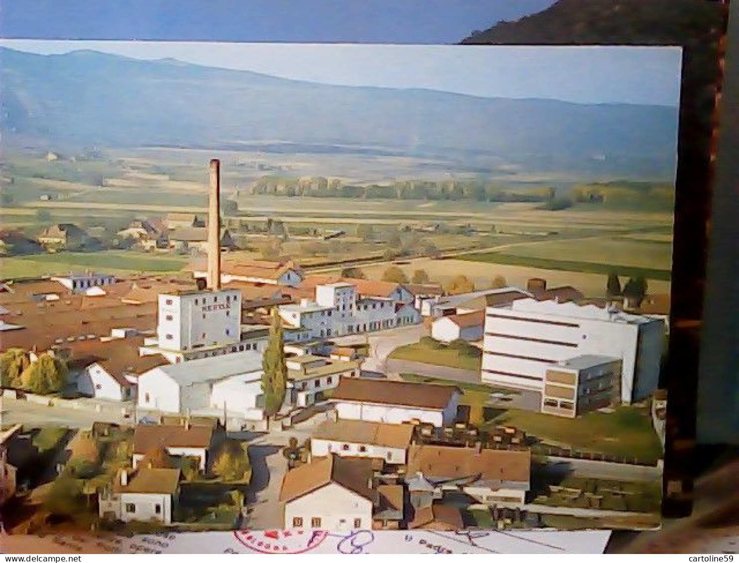 SUISSE  USINE FABRIQUE NESTLÉ à ORBE - Vue Aérienne FABBRICA STABILIMENTO DITTA N1990 JM1590 - Orbe