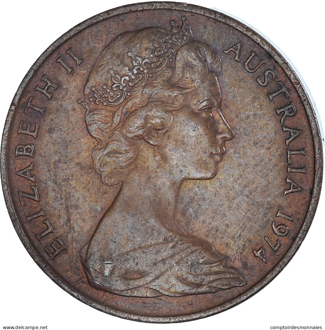 Monnaie, Australie, 2 Cents, 1974 - 2 Cents