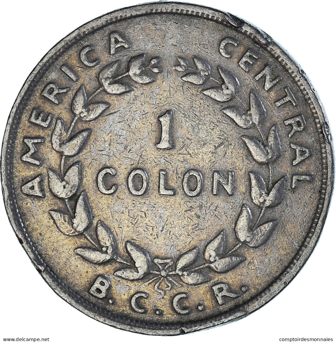 Monnaie, Costa Rica, Colon, 1968 - Costa Rica